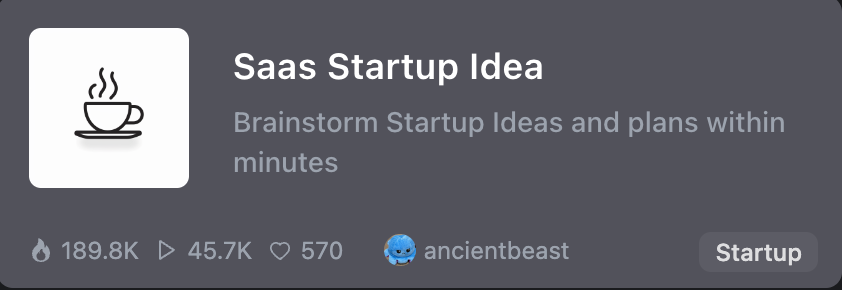 saas startup idea